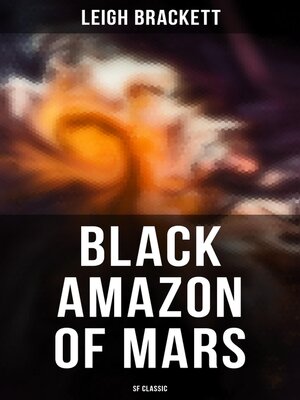 cover image of Black Amazon of Mars (SF Classic)